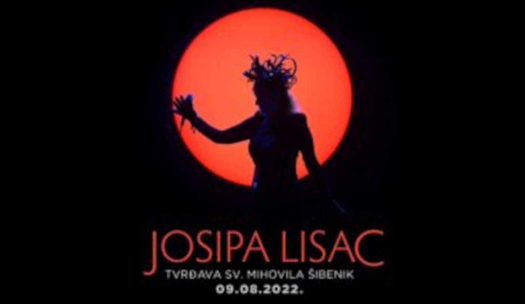 Josipa Lisac<br>Šibenik, Tvrđava sv. Mihovila<br>08. Kolovoza – 2022.