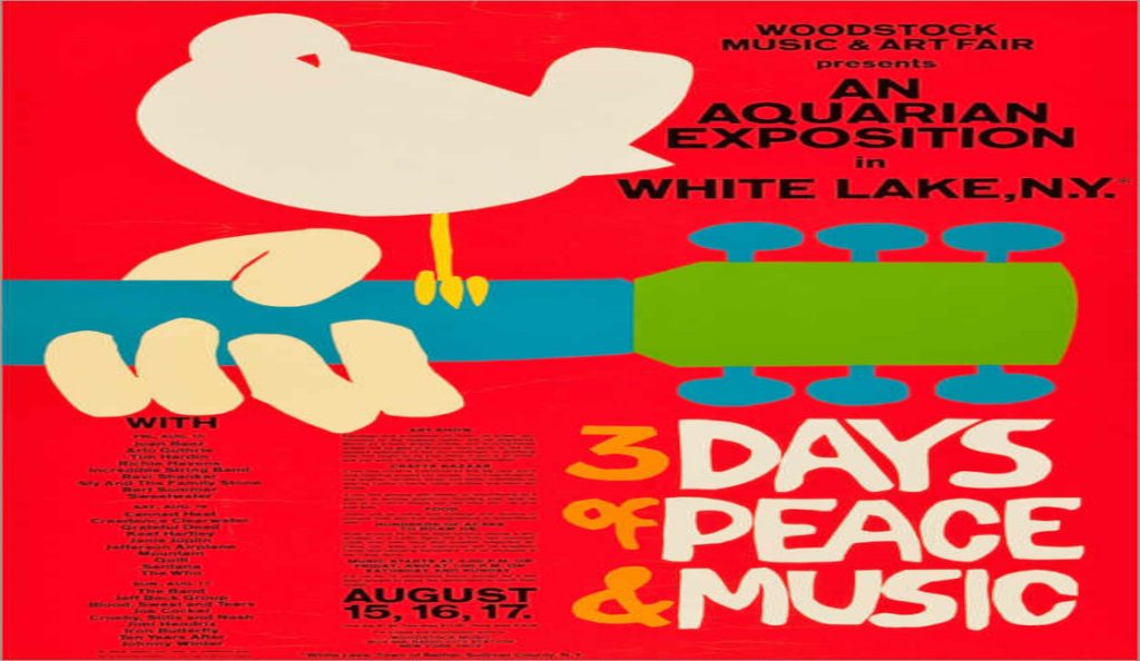 “Woodstock Music and Art Fair”<br>15. – 17. Kolovoza – 1969.