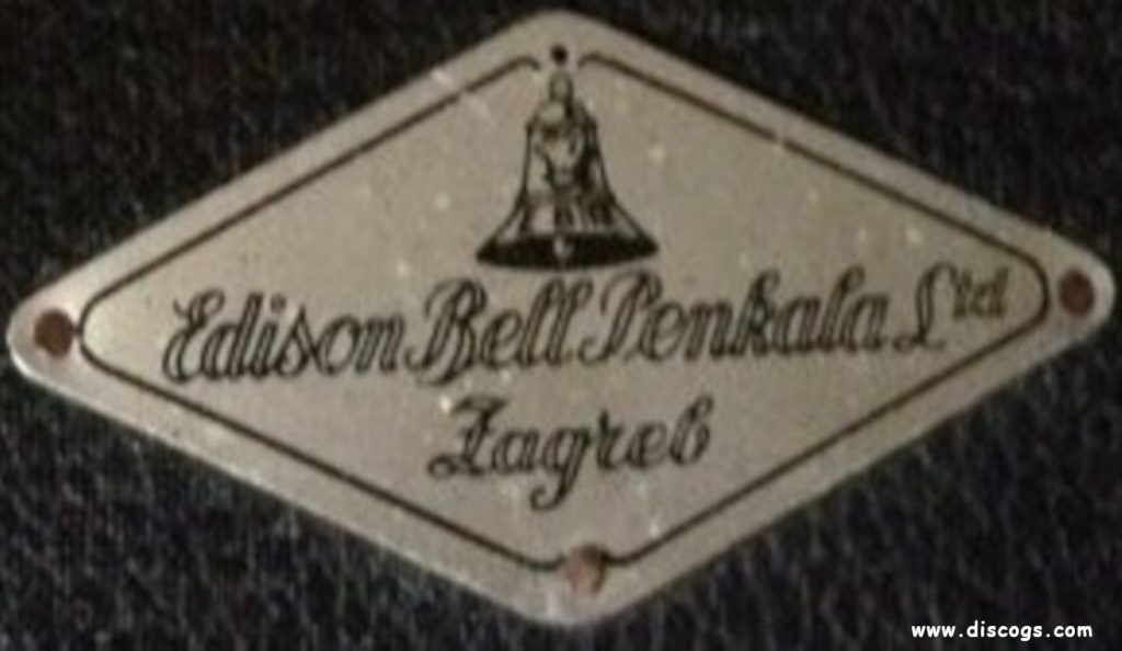 “Edison Bell Penkala Ltd”<br>15. Listopada – 1926.