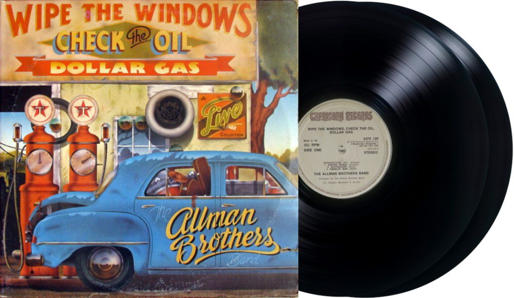 The Allman Brothers Band  – “Wipe the Windows, Check the Oil, Dollar Gas”<br>21. Studenoga – 1976.