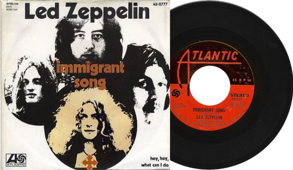Led Zeppelin – „Immigrant Song“<br>05. Studenoga – 1970.