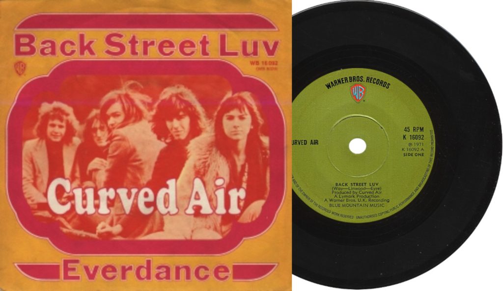 Curved Air – “Back Street Luv”<br>22. Srpnja – 1971.