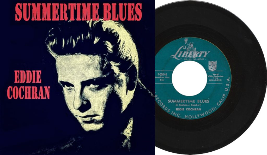 Eddie Cochran – “Summertime Blues”