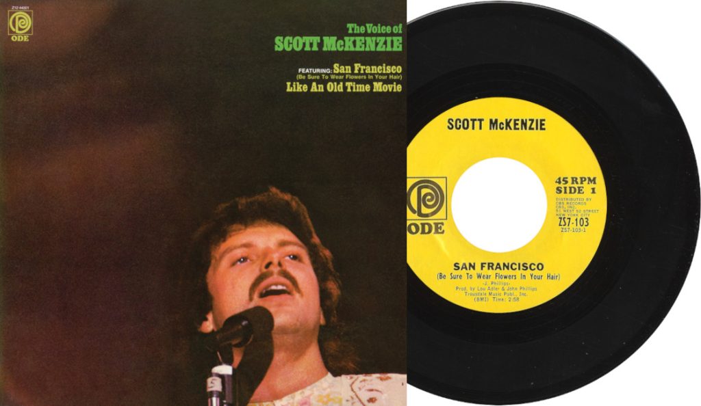 Scott McKenzie – “San Francisco (Be Sure To Wear Some Flowers In Your Hair)”<br>13. Svibnja – 1967.