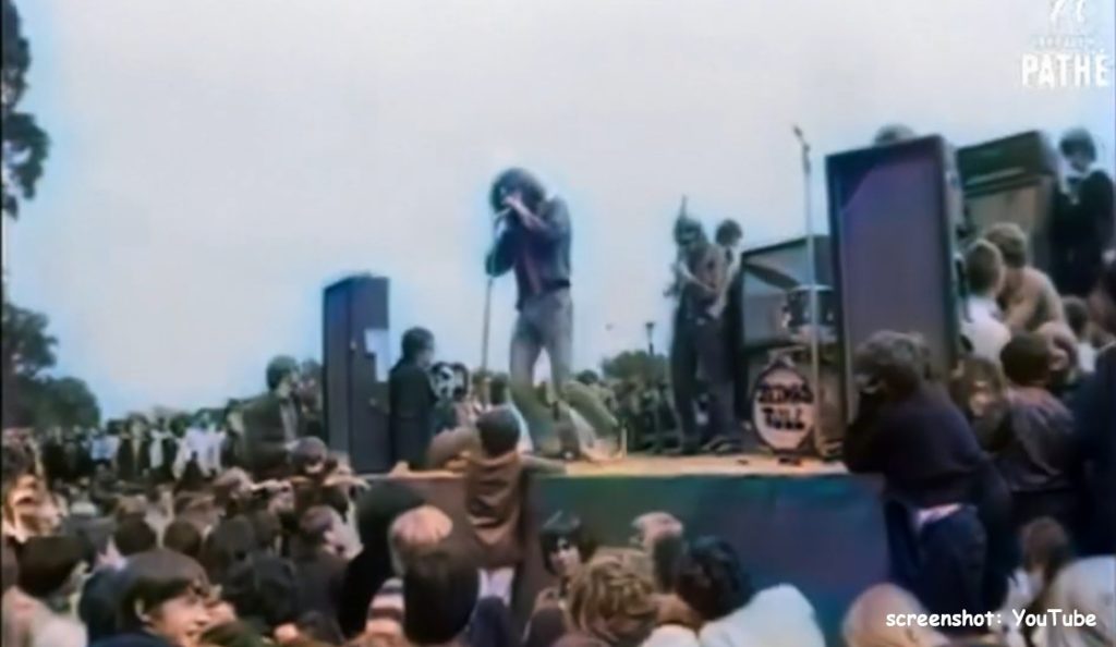 Prvi koncert u Hyde Parku<br>29. Lipnja – 1968.