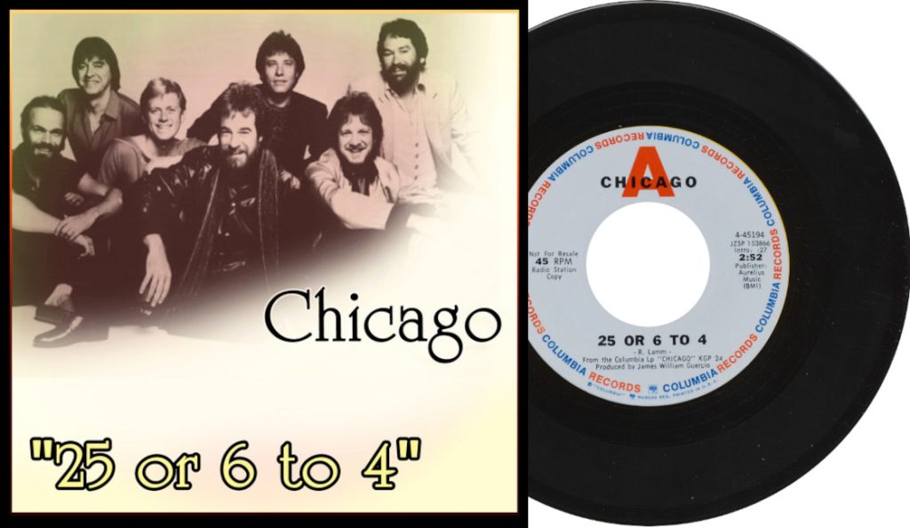 Chicago – “25 or 6 to 4”<br>15. Lipnja – 1970.