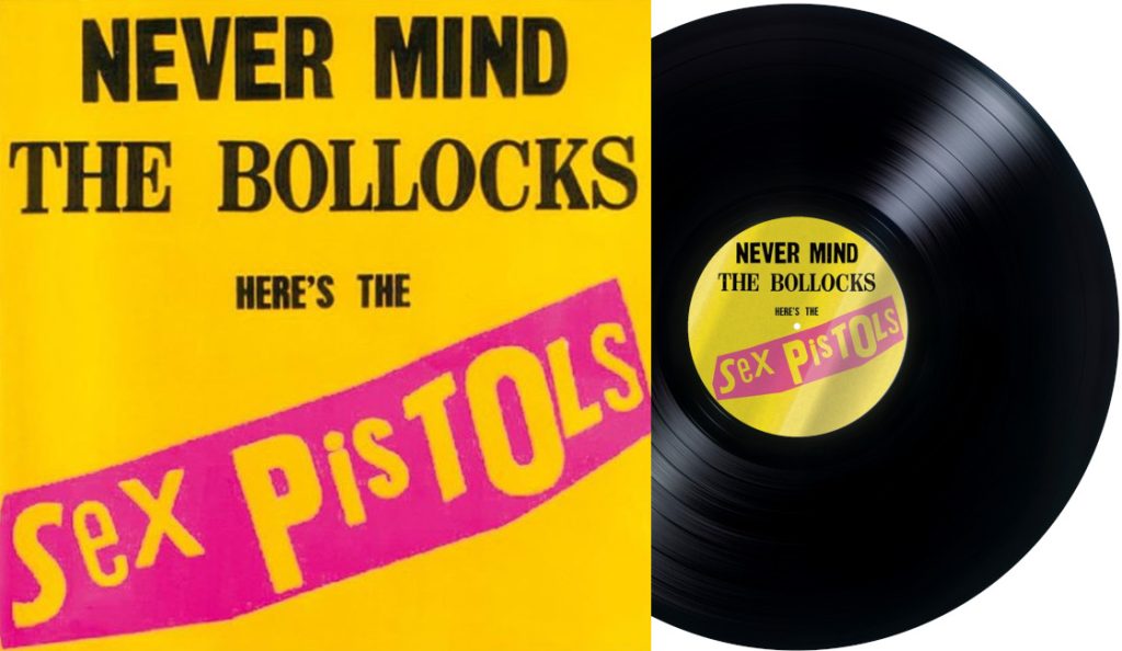 The Sex Pistols – “Never Mind The Bollocks, Here’s The Sex Pistols”<br>28. Listopada – 1977.
