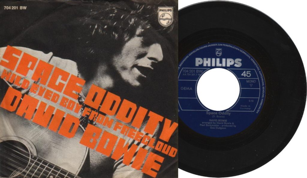 David Bowie – “Space Oddity”<br>11. Srpnja – 1969.