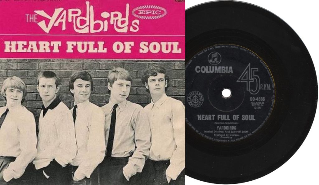 The Yardbirds – “Heart Full of Soul”<br>04. Srpnja – 1965.