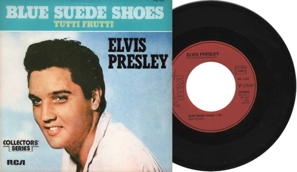 Elvis Presley – “Blue Suede Shoes”<br>31. Kolovoza – 1956.