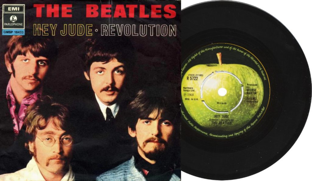 The Beatles – “Hey Jude” / “Revolution”<br>26 Kolovoza – 1968.