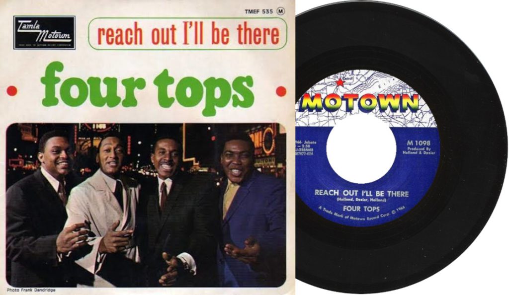 The Four Tops – “Reach Out I’ll Be There”<br>18. Kolovoza – 1966.