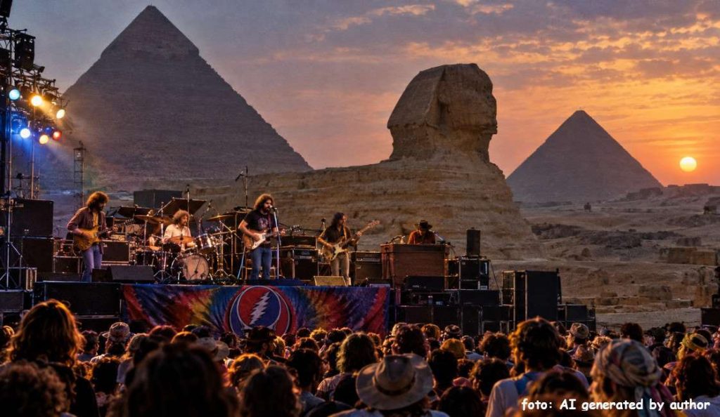 Grateful Dead – “Rocking the Cradle: Egypt 1978”<br>14.-16. Rujna – 1978.