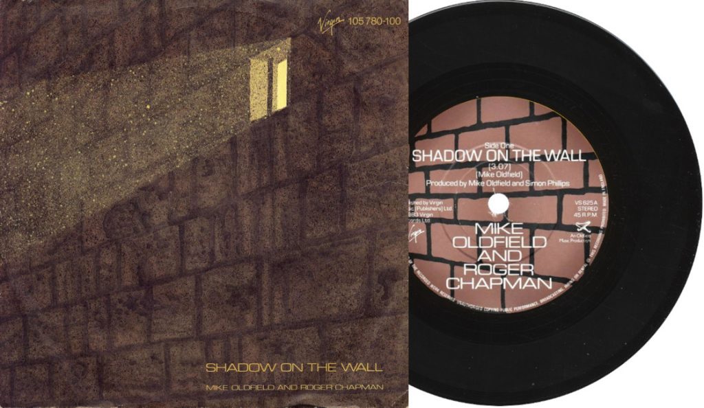 Mike Oldfield & Roger Chapman – “Shadow On The Wall” / “Taurus 3”<br>05. Rujna – 1983.